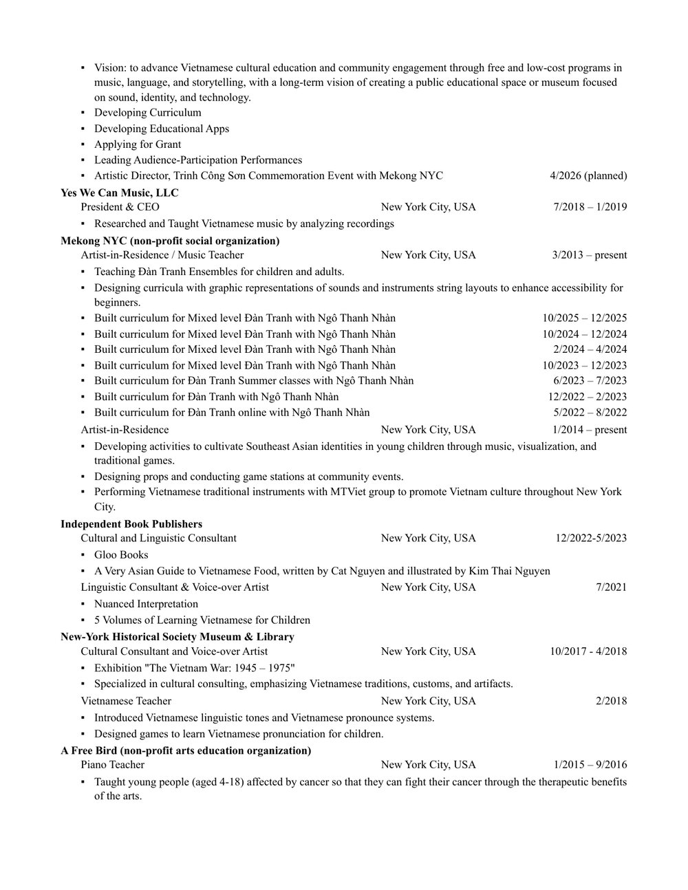 CV page 4